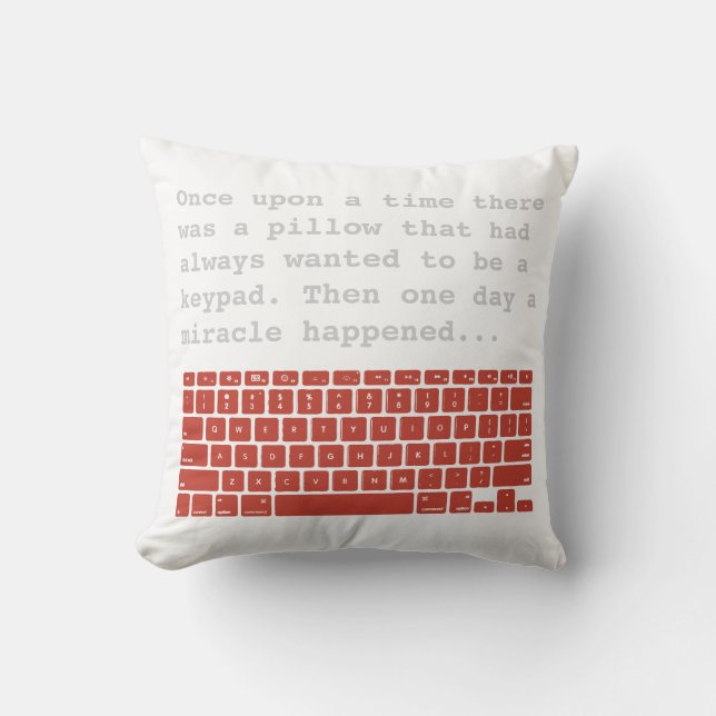 Keypad 2-sided pillow 1 (Front)