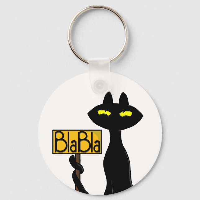 Keyring Bad Boogie - The Cat- " BlaBla" (Front)