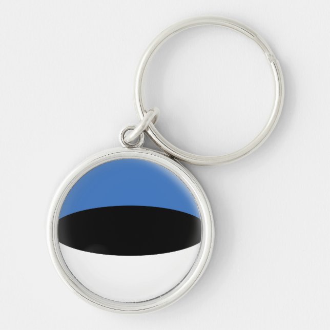 Keyring Estonia Estaonian flag (Front)
