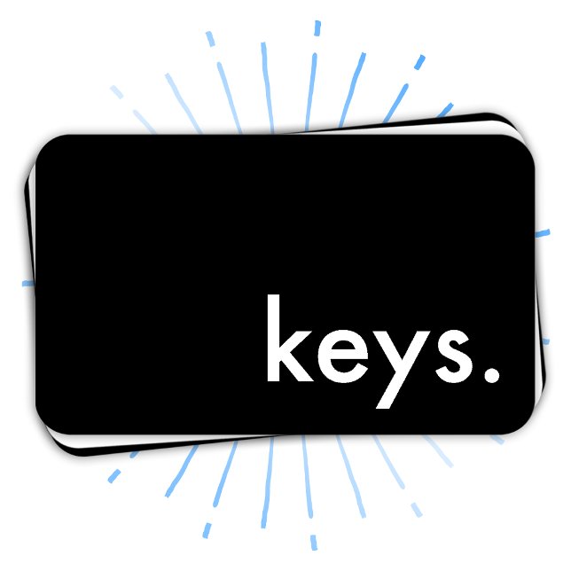 keys. business card (Creator Uploaded)