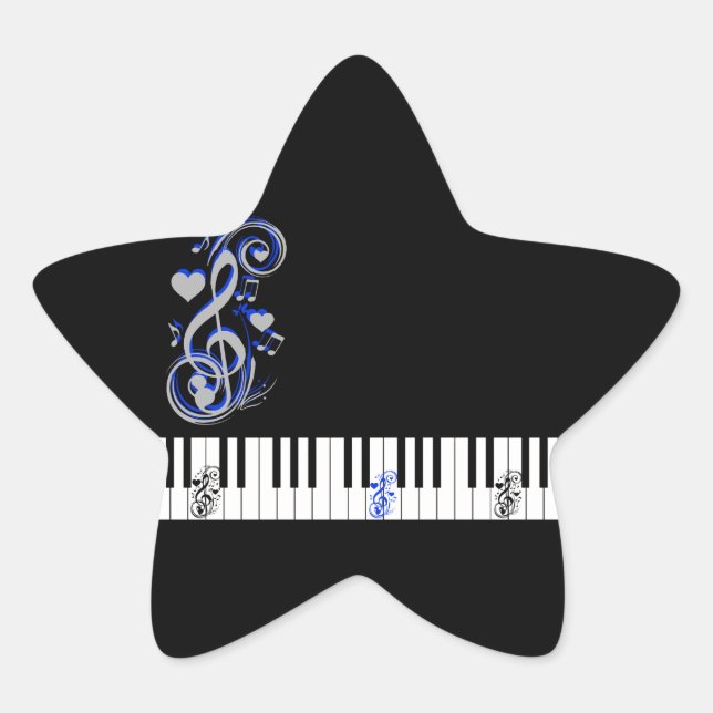 Key's Lof Love_ Star Sticker (Front)