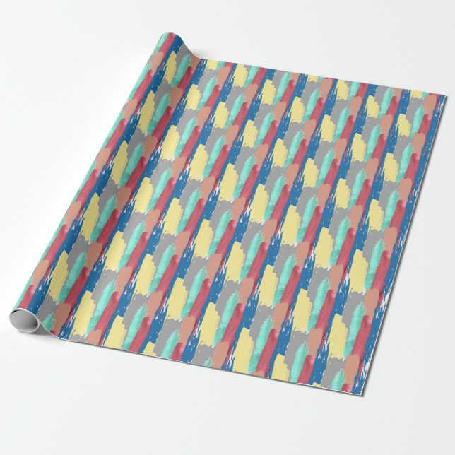 Keys of Colour wrapping paper (Unrolled)