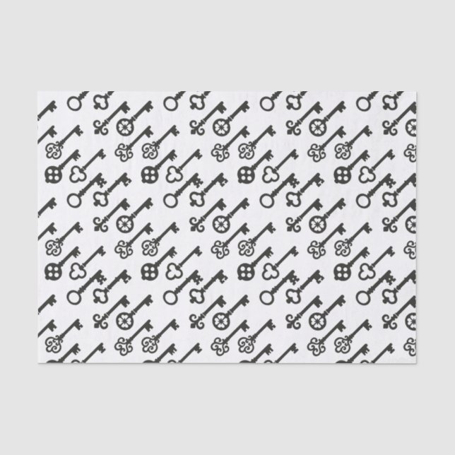 Keys Tissue Paper (Front)
