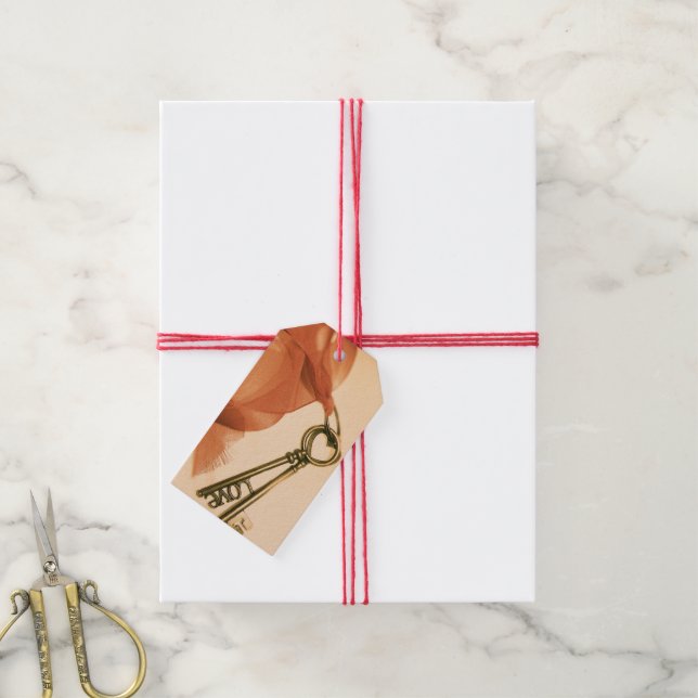 Keys To My Heart Gift Tags (With Twine)