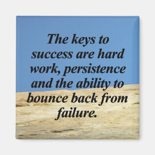 Keys to Success Magnet