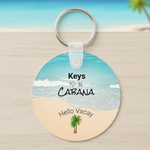 Keys to the Cabana Keychain