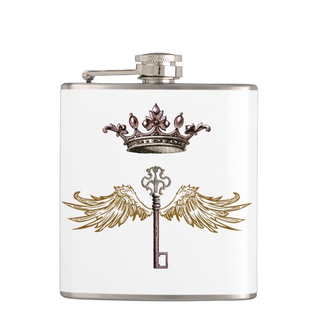 Keys to the Kingdom Flask (Front)