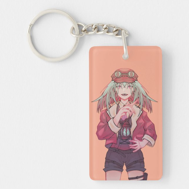 Keys, VTuber, anime Key Ring (Front)