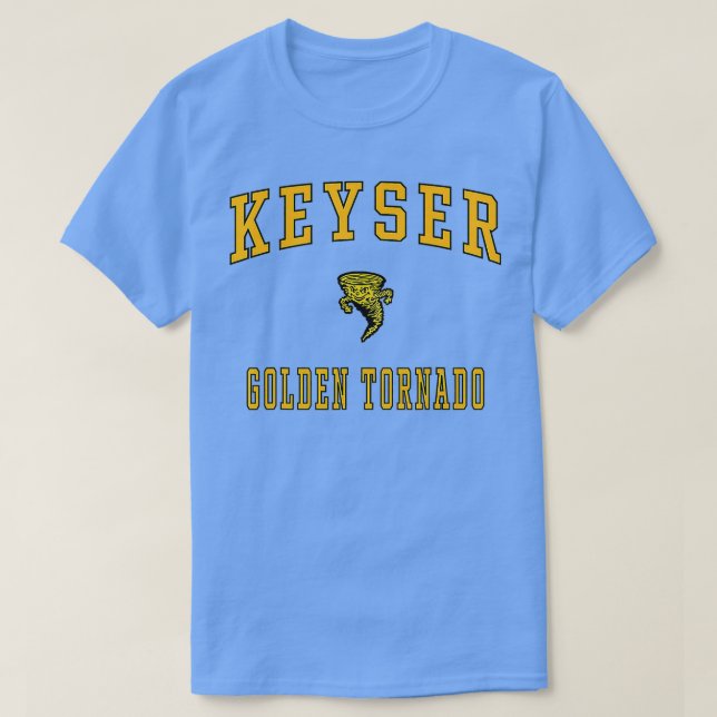 Keyser High School Golden Tornado  T-Shirt (Design Front)