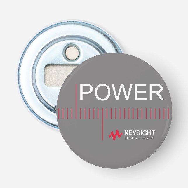 Keysight Power 2 Bottle Opener (Front)