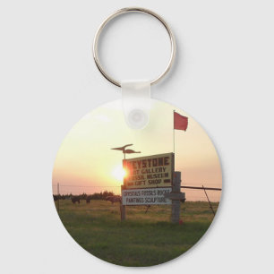 Keystone Art Gallery Key Ring