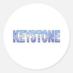 Keystone, Colorado Classic Round Sticker