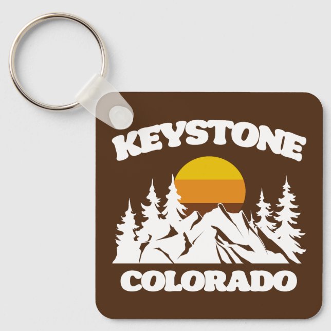 Keystone,Colorado Key Ring (Front)