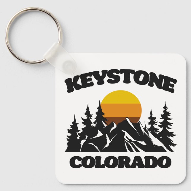 Keystone,Colorado Key Ring (Front)