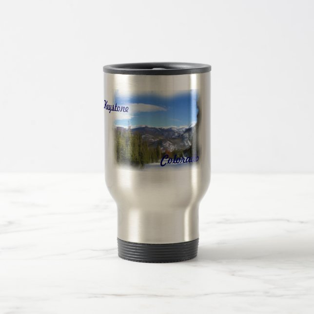 Keystone Colorado paint travel mug (Center)