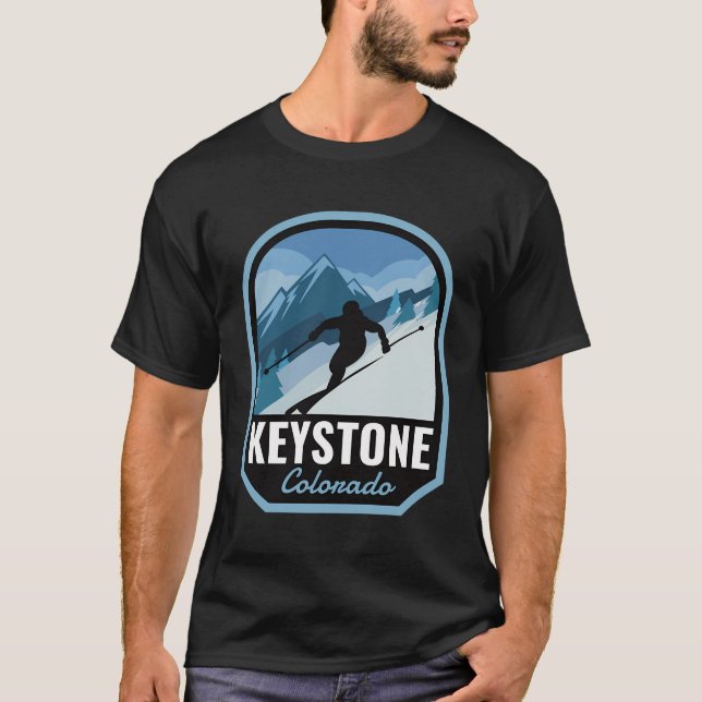 Keystone Colorado Ski Mountain T-Shirt (Front)