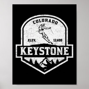 Keystone Colorado Snow Skiing _1 Poster