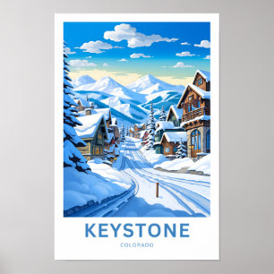 Keystone Colorado Travel Print