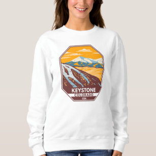 Keystone Colorado Winter Ski Area  Sweatshirt