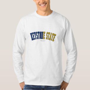 Keystone State in state flag colours T-Shirt