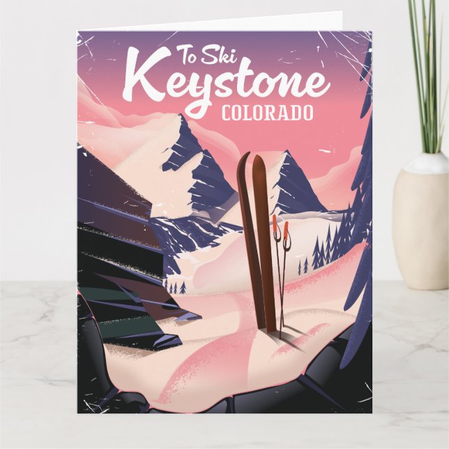 Keystone to ski card (Front)