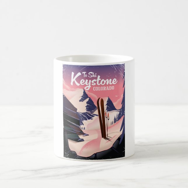 Keystone to ski  coffee mug (Center)
