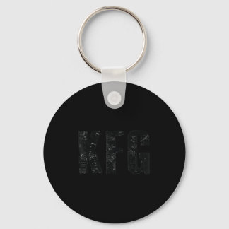 Kfg Keep F'n Going Military Style Key Ring