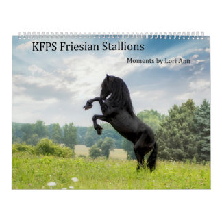 KFPS Friesian Stallion Calendar