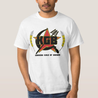 KGB colour logo tee