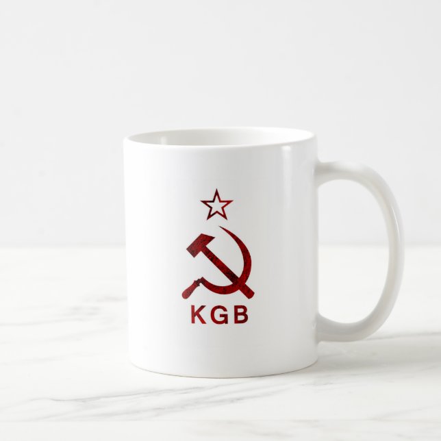 KGB Grunge Coffee Mug (Right)
