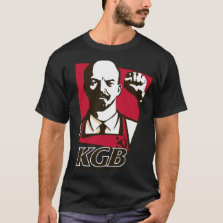 KGB Lenin Putin Soviet Russia Propaganda NKVD Revo T-Shirt