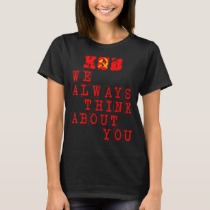 KGB We Always Think About You Communist Soviet Uni T-Shirt
