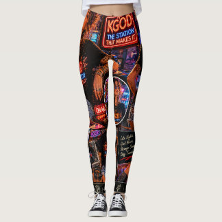 kgod radio leggins by ej gold leggings