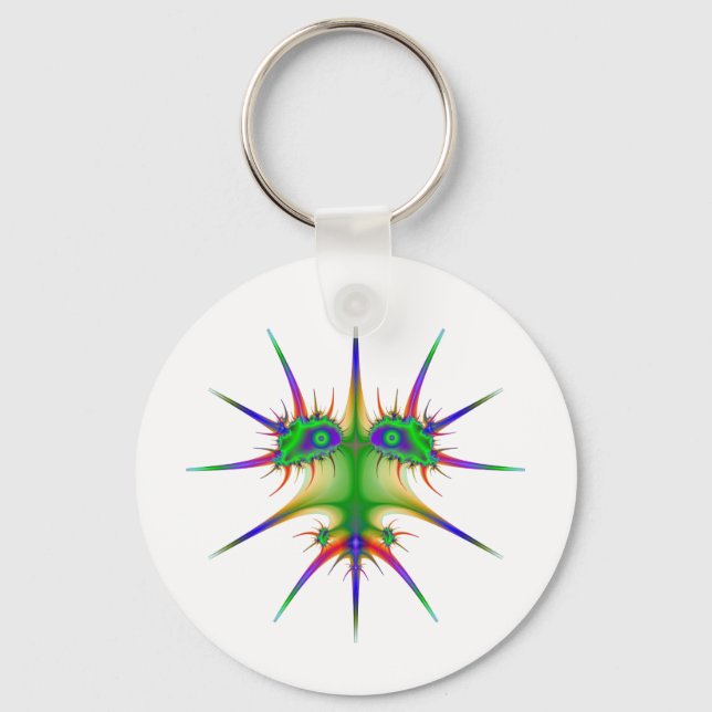 Khabarovsk Bug Key Ring (Front)