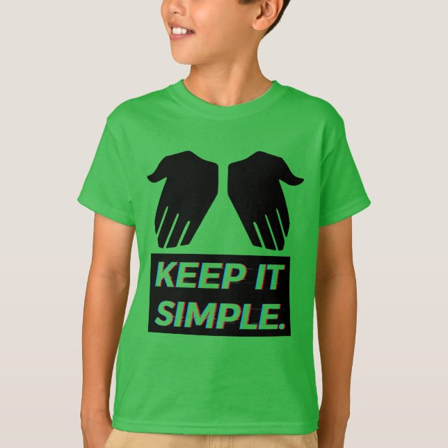 khaby lame simple T-Shirt (Front)