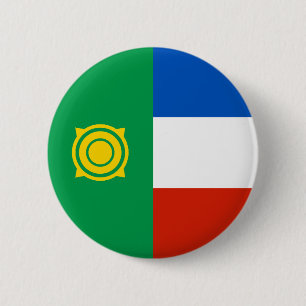 Khakassia Flag 6 Cm Round Badge