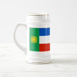 Khakassia Flag Beer Stein