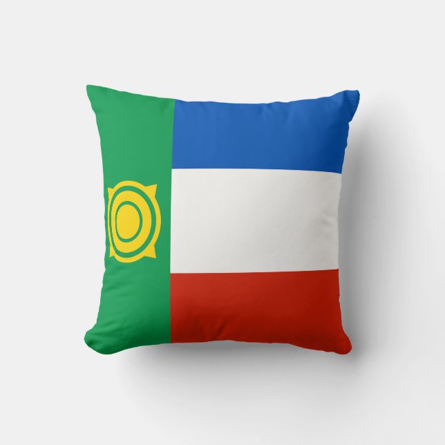 Khakassia Flag Cushion (Front)