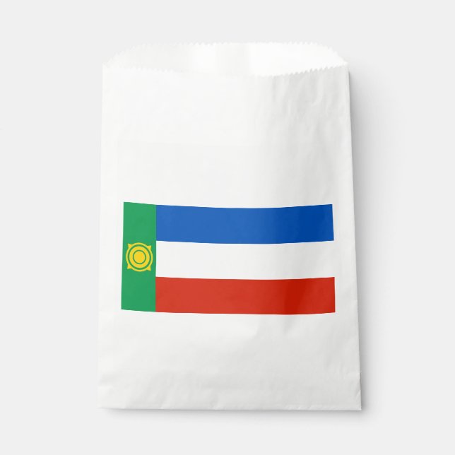 Khakassia Flag Favour Bags (Front)