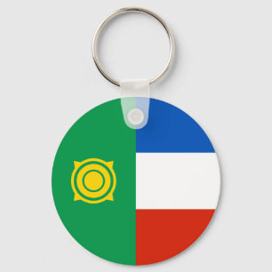 Khakassia Flag Key Ring