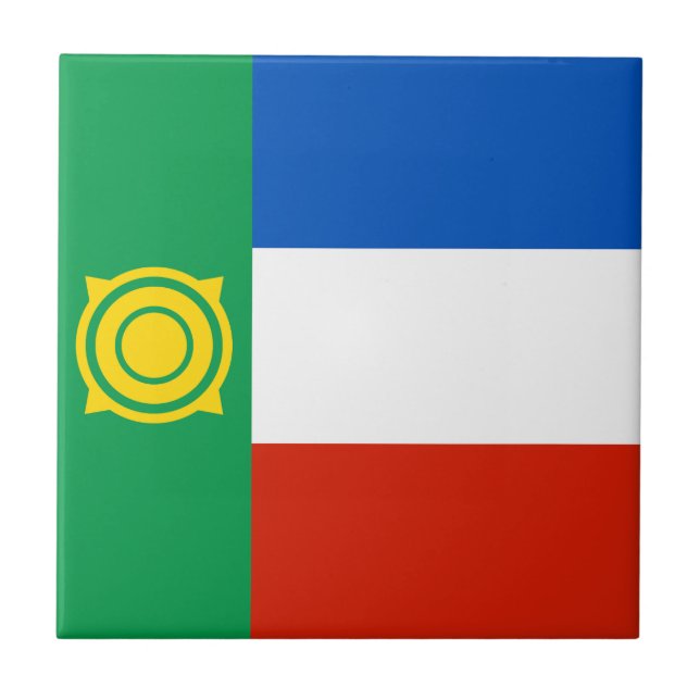 Khakassia Flag Tile (Front)