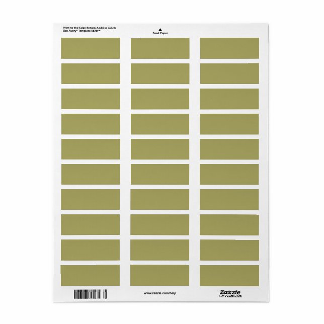 Khaki (Full Sheet)