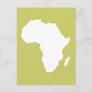 Khaki Audacious Africa Postcard