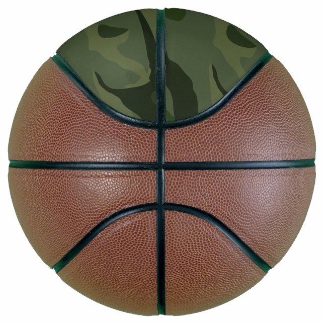 Khaki camouflage basketball (Right)