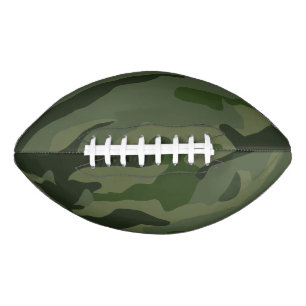 Khaki camouflage football