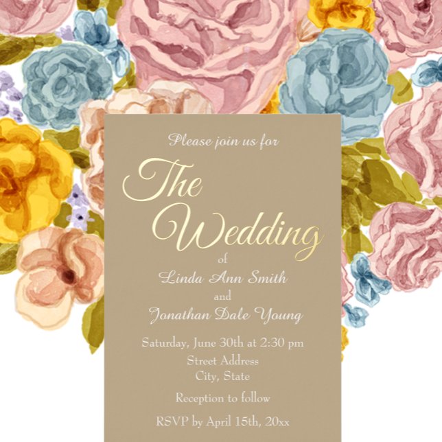 Khaki Monotone Simple Style Wedding (In Situ Wedding)