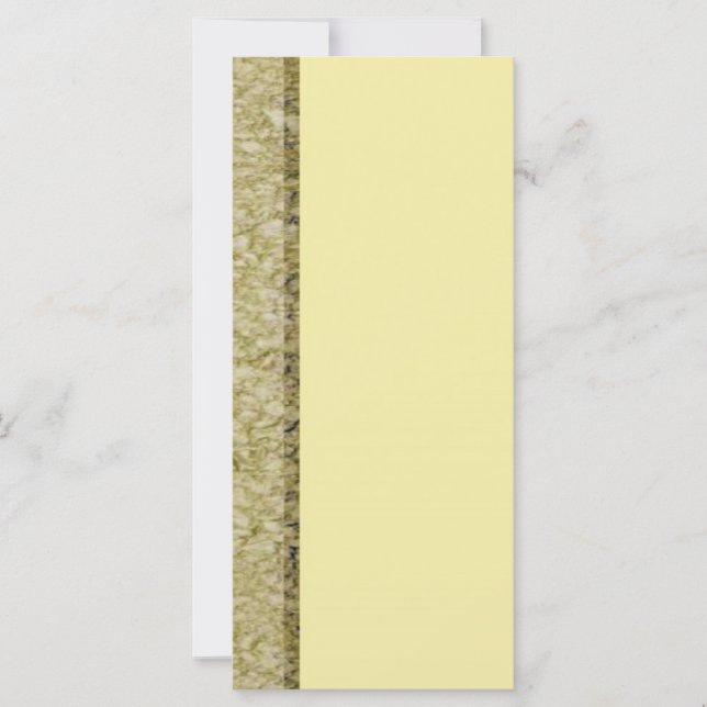 Khaki Sand Stone Rack Card (Front)