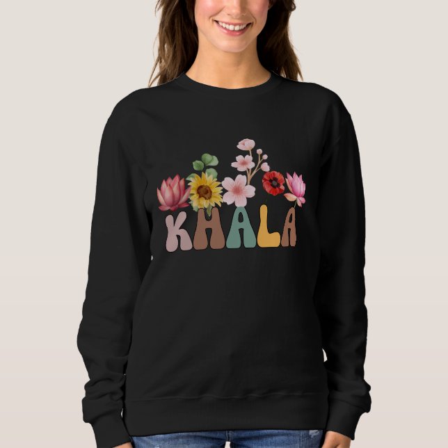 Khala Queen - The Coolest Aunt in the Family Sweatshirt (Front)