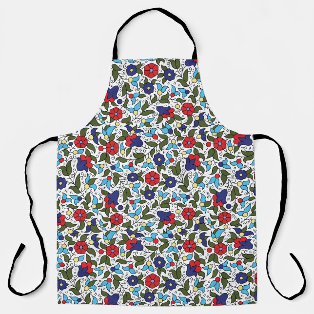 Khalil Hebron Middle Eastern Ceramic Inspired Apron (Front)