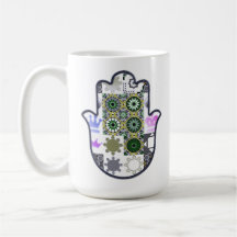 Khamsa Hand Patchwork 1